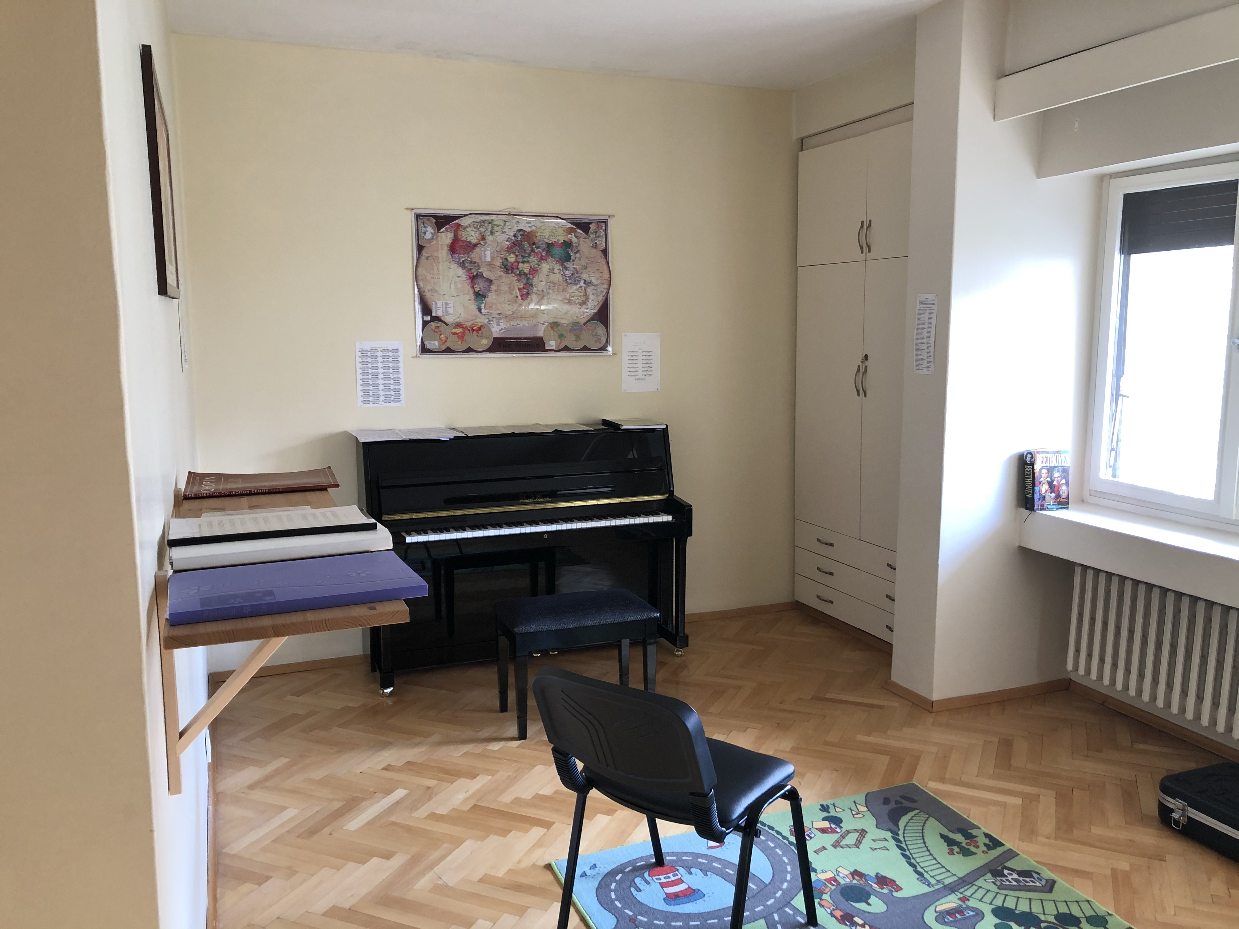 ERG Müzik Akademi piyano sınıfı Çankaya